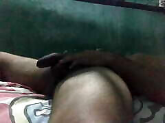 Latin stepson masturbates his cock in his dark room Latin stepson masturbates his cock in his dark room