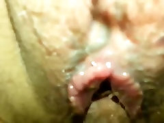 Mature hairy pussy gets creampie