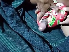 I will have sex with material something without using the hands