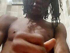 Home Alone Wanking in the Restroom