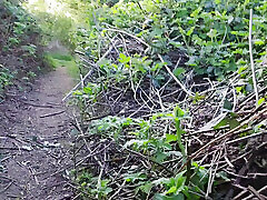 Jerking Off with My Thick Cock on the Lakeside Trail Behind Highway A61 - Speyer, Germany - Swollen Balls fujita romance Natural Scenery