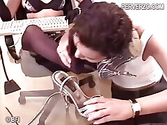 Lesbian foot fucking 2 scenes in 1 Lesbian foot fucking 2 scenes in 1