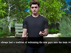 Naked boys ritual for the football team, DILF CHRONICLES.