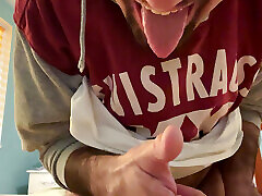 Great masturbation followed by a beautiful cumshot