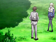 Hentai - Fucking with a Hot Blonde Babe in the Nature