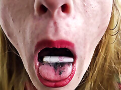 Smoking fetish. Human ashtray for Dominatrix Nika Smoking fetish. Human ashtray for Dominatrix Nika