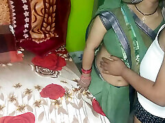 Indian Beautiful Bhabhi Having Romance with Her Husband.