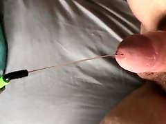 Me playing with an old antenna in my urethra.
