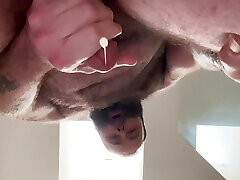 Hairy Ass Facesitting POV Cum on Face POV