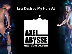 Dominant Alex Levy Wrecks Axel Abysse Ass With Double Fisting