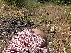 Italian cuckold wife sucks off a random stranger in a nudist camp