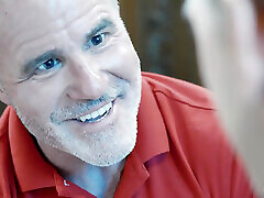 Helpful Stepdad Assists Injured Stepson in Showering & Getting off - Disruptive