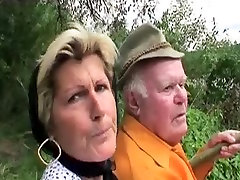 Grandpa fucks nina roberts dp giro 77 and mom by the lake