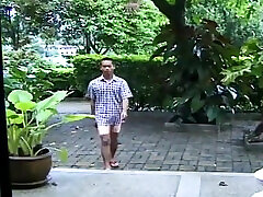 Horny gay Thai male lovers have oral sex in bed and then hand massages cocks after