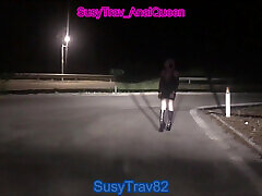 Outdoor Catsuit Naked Slutwalk