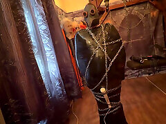 Part 1 :- Domina Satana & Bag Man pallets wrap and chains.