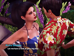 Mermaid Crashes My Fuck Session with Richa Bhabhi - Wet Chaos Ensues!