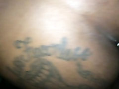 Thug fuck tatted mask cumshot swallow Orleans black tranny