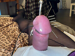 Acorn torture with extra long needles!