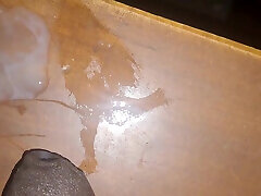 A big latina assh lee cock overflowing with cum