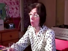 Granny takes on nighty sex cocks in her ass