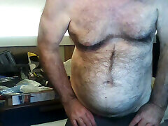 Coach Karl Standing and Showing off His Fur