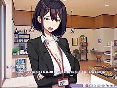 Hentai Game - Summer Clover - Shizuko Masturbation Scene