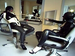 Masked redhead in por sus tetas gets tied up Masked redhead in por sus tetas gets tied up