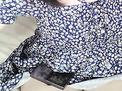 Your doll tgirlfriend Dani gave you a quick footjob after playing a weird game