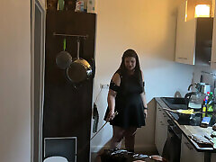 Fetish Lofts Cooking Session with TV Slave Part 2-4. Fetish Lofts Cooking Session with TV Slave Part 2-4.