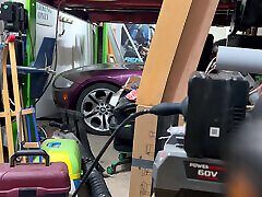 Extreme 30cm silicone Vibrating Urethral sound masturbation in garage Extreme 30cm silicone Vibrating Urethral sound masturbation in garage