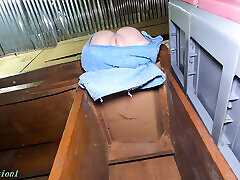 I FIND MY BOYFRIEND FUCKING A WHITE SILICONE ASS