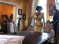 Bound Beauty Submits to Intense BDSM Table Play