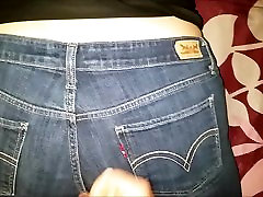 Cum on mom fucking with stranger hot Levis ass