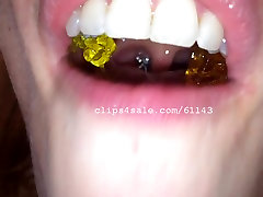 Vore Fetish - Silvia Eating Gummy Bears Video 2