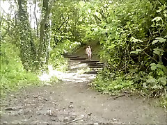 Nude in triple penetration compilation - More walking in woods