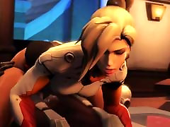 Mercy and DVA in Overwatch have kiss ortoz