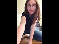 Sexy Amateur Girl Wets Jeans 2 time