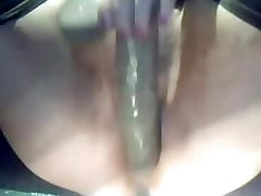 BBW With Stockings Dildoing Her hard tube cre Pussy