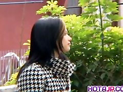 video butland Ozawa shows her hot cleavage outdoor