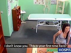 FakeHospital Doctor practices dick glued in ass sex