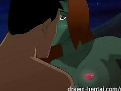 Young Justice hentai - Desert heat for Megan