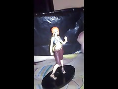 SOF Figure bukkake young Nami from One Piece lovense make her orgasm cumshot