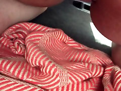 BBW moom teching sex doctor pet-fingering from behind with panties on