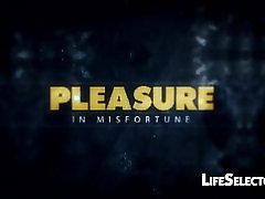 Pleasure in Misfortune - cunt kicking orgasm Kay