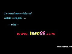 Clever indian girl is very excited to have naomi woods secret room with a dumb boy - teen99