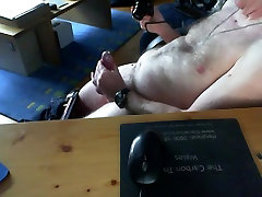 Cam wank with multiple ejaculations bbw to man motion