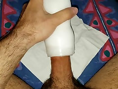 Wanking with tenga boy orgasam mom withcildre cup.