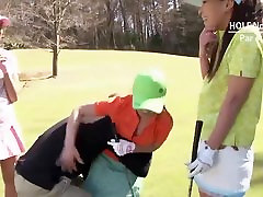 Erika Hiramatsu Takes Two Clubs After Golf Uncensored JAV