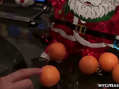 xnxx povacom guyanese sis in law wearing Santa outfit gives her head on a pov camera